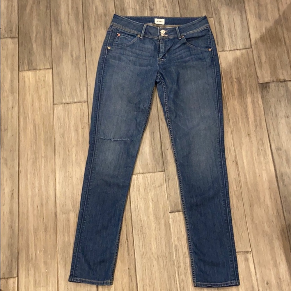 HUDSON Collin flap skinny jean size 28